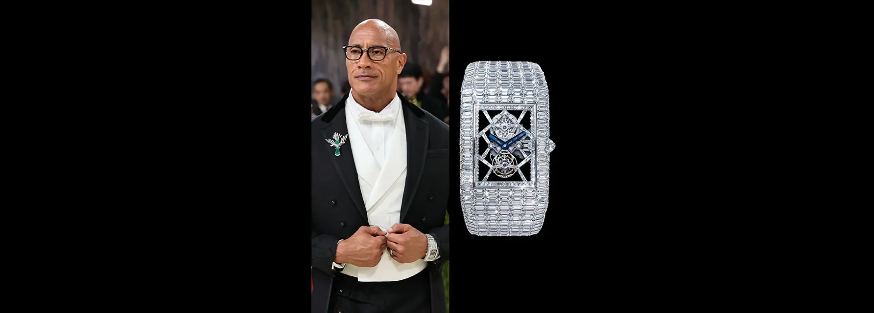 The Rock’s Statement Piece? Art You Can Wear – Jacob & Co.